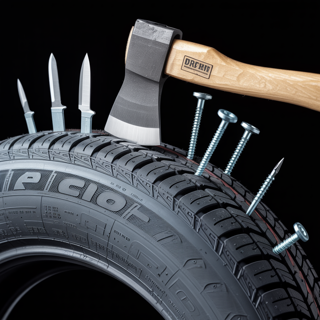 Tyre with MagicSeal protection